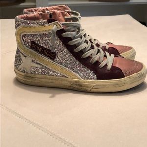 Golden goose slide sneakers